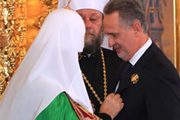Dmitry Firtash Receives Order from Patriarch Kirill for Support in Holy Trinity Cathedral Construction 
