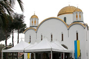Divine services restart in restored St. Sophia Cathedral