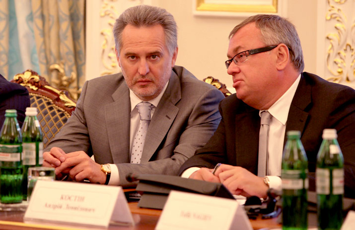 D. Firtash, A. Kostin, Council of Domestic and Foreign Investors under the President of Ukraine