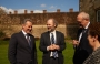 D. Firtash, Prof. S. Franklin and Vice-Chancellor of Cambridge University Sir Leszek Borysiewicz with his wife