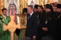 His Holiness Patriarch Kirill awards Mr. Dmitry Firtash, patron of the Holy Trinity Cathedral construction, with the Order of Holy Serafim Sorovsky, 2nd Degree