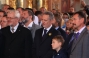 His Holiness Patriarch Kirill awards Mr. Dmitry Firtash, patron of the Holy Trinity Cathedral construction, with the Order of Holy Serafim Sorovsky, 2nd Degree