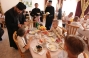 Father Superior of Holly Ascension monastery Archimandrite Longuin in the orphanage’s refectory