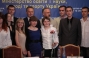 Dmitry Firtash and Dmitry Tabachnik with Ukrainian Chemistry Olympiad prize-winners