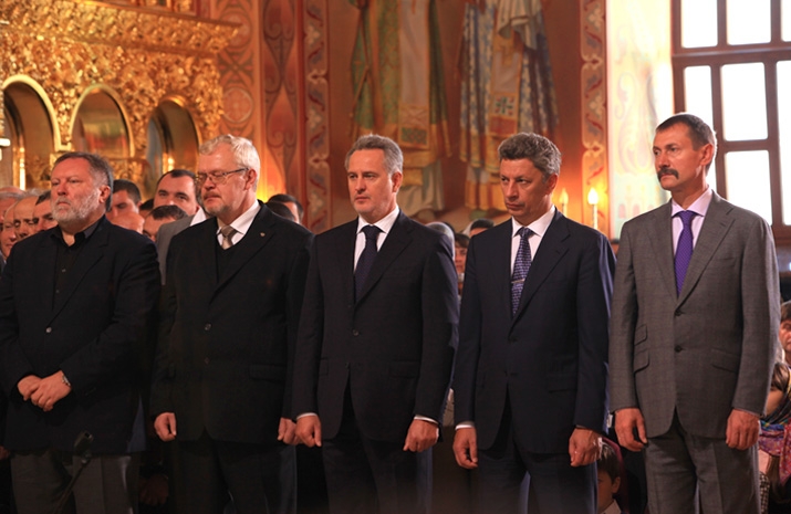 Consecration by His Holiness Patriarch Kirill of the Holy Trinity Cathedral in the village of Bancheny, Chernivtsi region