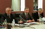 Representatives of the Federation of Trade Unions of Ukraine headed by its President Yuriy Kulyk