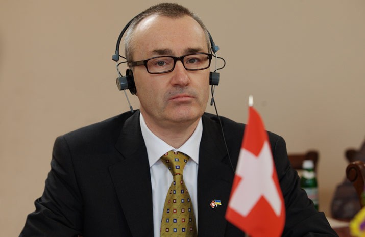 Ambassador of the Confederation of Switzerland to Ukraine Christian Schoennenberg