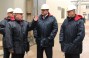 Alexander Nechaev, Alexander Shytmaniuk, Anatoliy Moguilev and Dmitry Firtash in front of a new sulfuric acid plant at ‘Krymskiy TITAN’