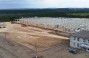 Greenhouse complex construction in the village of Synkiv