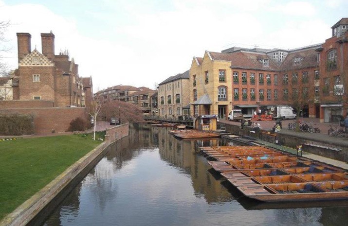 Cambridge University, established in 1209