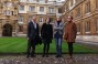 Cambridge Ukrainian Studentships fellows: Pavlo Shopin, Natalya Kanashko, Ganna Grebennikova and Kateryna Busol