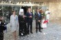 Honorable President of Azot Mrs. Zhukovska, Metropolitan Sofronii of Cherkassy and Kanev, Mr. Firtash and  Chairman of the Board of Azot Mr. Skliarov at the Culture Palace opening ceremony