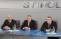 Alexander Khalin, General Director of OSTCHEM; Dmitry Firtash, Head of the Board of Directors Group DF; Sergey Pavliuchuk, Chairman of the Board of STIROL