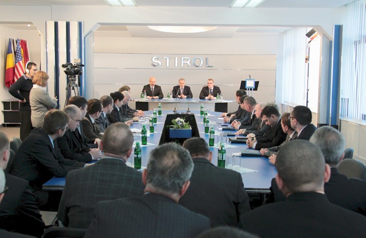 Working meeting of STIROL senior management