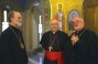 Senior clerics arrived at the Cathedral blessing ceremony from over 10 countries