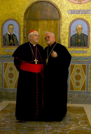 Senior clerics arrived at the Cathedral blessing ceremony from over 10 countries