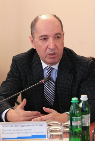 Vladimir Trikolich, First Vice-Chairman of the Board of the National JSC Naftogaz Ukrayiny