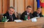 President of the Federation of Employers of Ukraine Dmitry Firtash, the Governor of the Kirovograd region Andrey Nikolaenko and Minister of Industrial Policy of Ukraine, Mikhail Korolenko