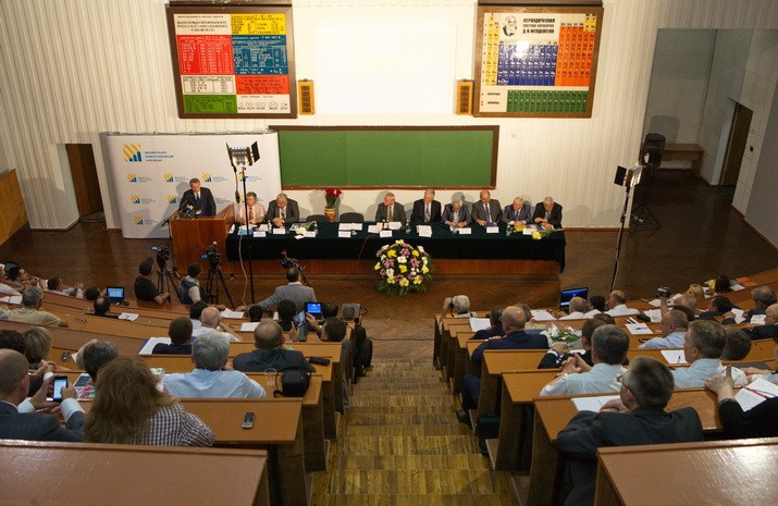 Union of Chemists traditionally discussed development of the chemical industry of Ukraine, quality improvement and prospects of the chemical science and education development