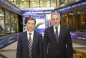 Boris Krasnyansky, Chief Executive Officer of Group DF, and Dmitry Firtash, the owner of Group DF, at the London Stock Exchange opening ceremony