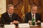 The Chairman of the Group DF Supervisory Council Dmitry Firtash and EU Ambassador in Ukraine Jan Tombinski