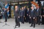 Oleksandr Khalin, General Director of OSTCHEM, at the opening ceremony of the Culture Palace in Gorlovka