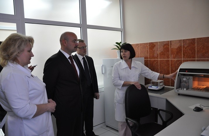 Also Concern Stirol bought a modern laboratory for blood analysis which is one of the best in the region