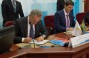 The President of the Federation of Employers of Ukraine Dmitry Firtash and Donetsk region Governor Andrey Shishatskiy  signed a Memorandum of understanding