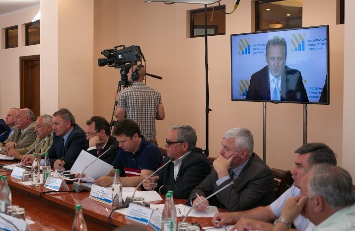 80 heads of territorial and sectoral associations of enterprises from all over Ukraine took part in the meeting